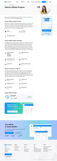Learn about the Udacity Affiliate Program's key details, campaign restrictions, rules, commissions, and more before you join.
