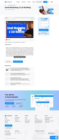 Discover the power of email marketing and list building with Post Affiliate Pro's expert tips. Despite myths, email remains a vital tool for online sales. Learn about effective systems like Aweber and GetResponse, and how to start building your list with simple, actionable strategies. Boost your affiliate marketing success today!