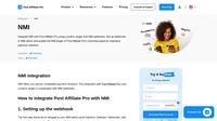 Post Affiliate Pro is affiliate software that tracks, measures, optimizes, and grows your affiliate network. Check out all the available integrations right now.