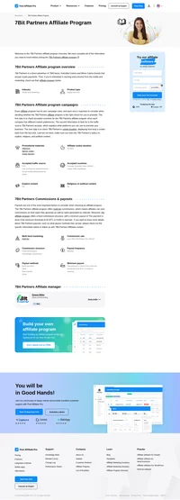 Learn about the 7Bit Partners Affiliate Program's key details, campaign restrictions, rules, commissions, and more before you join.