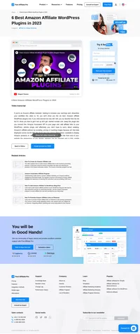 Discover the top 6 Amazon affiliate WordPress plugins of 2023 to boost your earnings and streamline your workflow. From AAWP's seamless Amazon Associates API integration to WooZone's WooCommerce-style display, explore user-friendly options like Azon Press, Pretty Links, Thirsty Affiliates, and Auto Amazon Links. Enhance your affiliate marketing strategy with these powerful tools.