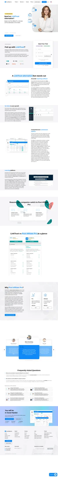 Affiliate marketing software can be tricky. If you are interested to find out how Post Affiliate Pro stacks up against LinkTrust, read on.