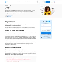 Would you like to improve your affiliate software even more? Check out the Zoey integration for Post Affiliate Pro.