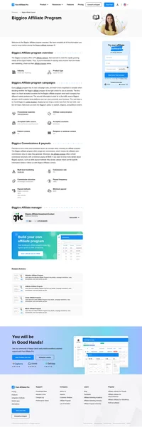 Learn about the Biggico Affiliate Program's key details, campaign restrictions, rules, commissions, and more before you join.