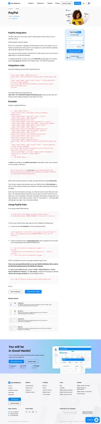 Would you like to improve your affiliate software even more? Check out the PayPal for Post Affiliate Pro.