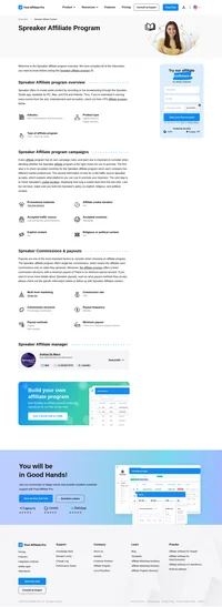 Learn about the Spreaker Affiliate Program's key details, campaign restrictions, rules, commissions, and more before you join.
