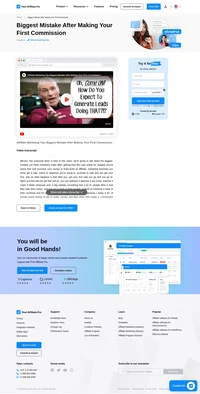 Discover the biggest mistake affiliate marketers make after their first commission and learn how reinvesting profits can fuel your business growth. Unlock strategies to optimize and expand your efforts for a more profitable future. Watch now on Post Affiliate Pro!