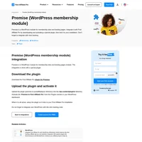 Would you like to improve your affiliate software even more? Check out the Premise (WP membership module) integration for Post Affiliate Pro.