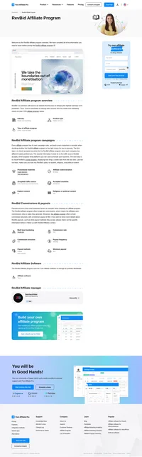 Learn about the RevBid Affiliate Program's key details, campaign restrictions, rules, commissions, and more before you join.