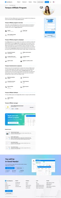 Learn about the Torazzo Affiliate Program's key details, campaign restrictions, rules, commissions, and more before you join.