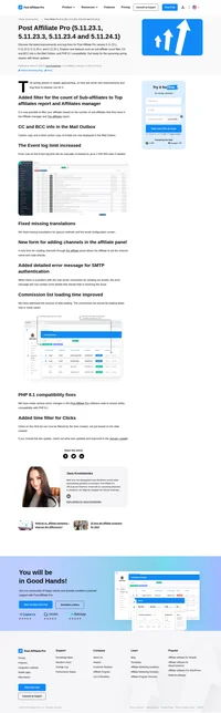 Check the latest updates and bug fixes for the month of February that make Post Affiliate Pro software even better!