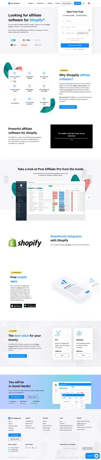 Boost your Shopify sales and create your very own referral program with the ultimate affiliate marketing software, Post Affiliate Pro.