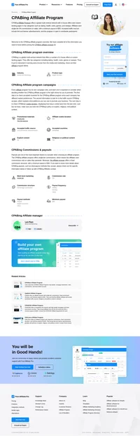 Learn about the CPABing Affiliate Program's key details, campaign restrictions, rules, commissions, and more before you join.