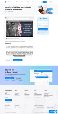 Discover how affiliate marketing benefits both brands and influencers, fostering long-term partnerships and boosting sales. Learn about cost per acquisition and cost per lead campaigns, enabling influencers to earn passive income while enhancing their content skills and audience reach. Unlock authentic engagement and drive new sales with Post Affiliate Pro.