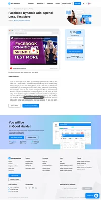 Discover the revolutionary benefits of Facebook Dynamic Ads with our comprehensive video guide! Learn how dynamic creative testing optimizes ad performance, saves budget, and delivers faster, statistically significant results. Perfect for affiliate marketers aiming to boost conversion rates and ROI. Watch now and transform your advertising strategy!