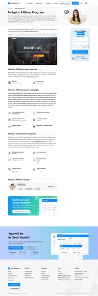 Learn about the Mobplus Affiliate Program's key details, campaign restrictions, rules, commissions, and more before you join.