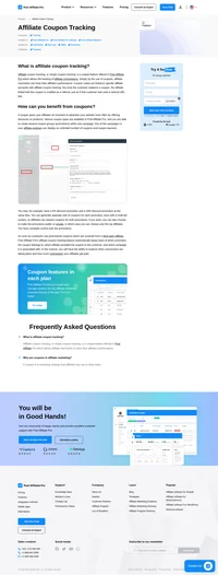 The affiliate coupon tracking feature allows you to know when and where visitors acquired their coupons to buy your products.