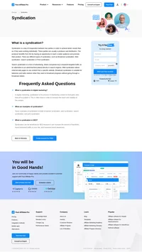 Syndication is a way of cooperation between two parties to achieve better results. Find out more about different types of syndication in the article.