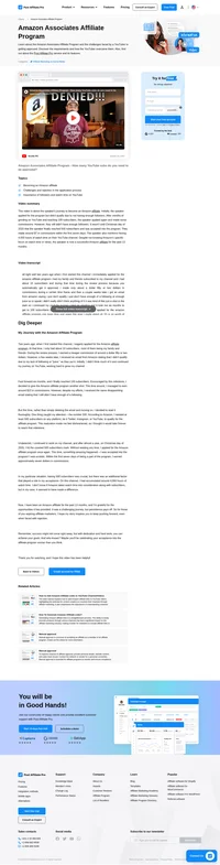 Discover the journey to becoming an Amazon Affiliate in this insightful video by Scotts PC. Learn about the challenges faced, the importance of YouTube subscribers and watch time, and the persistence needed to succeed in the Amazon Associates Affiliate Program. Join now and get inspired to achieve your affiliate marketing goals!