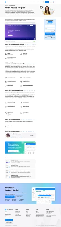 Learn about the Adtrix Affiliate Program's key details, campaign restrictions, rules, commissions, and more before you join.