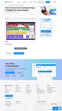Discover how to check if your Facebook page is eligible for monetization with our easy video tutorial. Learn about Facebook Creator Studio, the criteria for monetization tools, and how to start earning from your Facebook business page. Stay ahead in the affiliate marketing industry and unlock new revenue streams today!