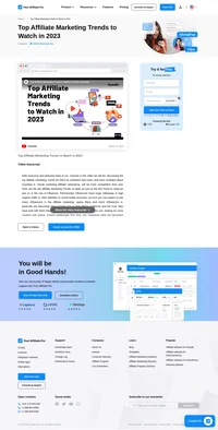 Discover the hottest affiliate marketing trends of 2023 with Post Affiliate Pro! From influencer partnerships with nano and micro-influencers to cutting-edge ad technologies and AI-driven insights, learn how to boost your brand's affiliate traffic and stay ahead of the competition. Dive into strategic insights for leveraging social media, cross-device tracking, and more. Explore now and gain a competitive edge in the evolving affiliate landscape!
