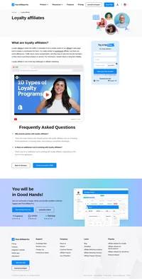 Loyalty affiliate is when the traffic is motivated to do a certain action on an affiliate’s web page and it creates a commission for him.