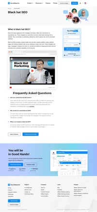 Black hat SEO is meant as aggressive SEO strategies and tactics. Black hat is known as spamdexing, too. Learn more about it.