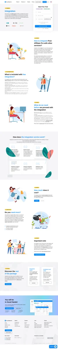 Our team will seamlessly integrate your affiliate software with your e-commerce site and payment processor in almost no time.