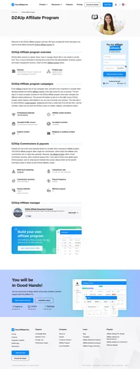 Learn about the DZ4Up Affiliate Program's key details, campaign restrictions, rules, commissions, and more before you join.