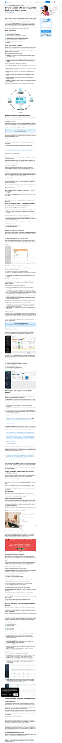 Learn how to start affiliate program for beginners: definition, benefits, finding affiliates, and more. The perfect guide to kickstart your journey!