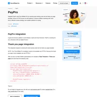 Would you like to improve your affiliate software even more? Check out the PayPro integration for Post Affiliate Pro.