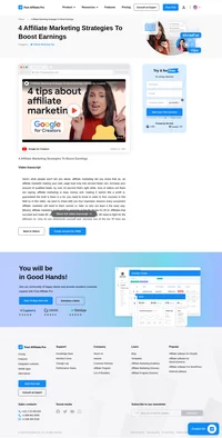 Discover four essential affiliate marketing strategies to boost earnings! Learn how to optimize website speed, leverage the 80/20 rule, navigate cookie regulations, and invest in infrastructure. Stand out by adding value to your site and build a loyal audience for higher conversions. Unlock success in affiliate marketing today!