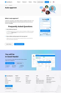 Auto-approve shows the affiliate’s approval or acceptance of the visitor. It is an action where all affiliate applications are directly accepted.