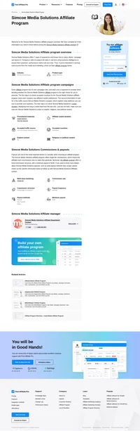 Learn about the Simcoe Media Solutions Affiliate Program's key details, campaign restrictions, rules, commissions, and more before you join.