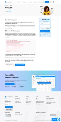 Would you like to improve your affiliate software even more? Check out the NewCart integration for Post Affiliate Pro.