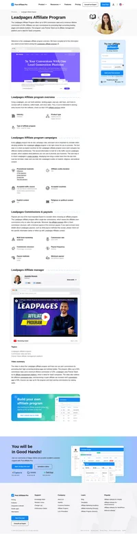 Learn about the Leadpages Affiliate Program's key details, campaign restrictions, rules, commissions, and more before you join.