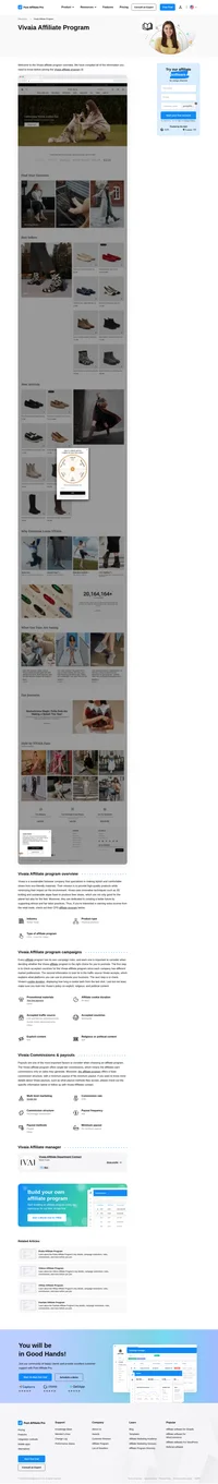 Learn about the Vivaia Affiliate Program's key details, campaign restrictions, rules, commissions, and more before you join.
