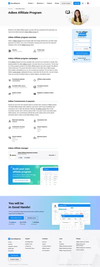 Learn about the Adbee Affiliate Program's key details, campaign restrictions, rules, commissions, and more before you join.