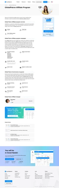 Learn about the GlobalPatron Affiliate Program's key details, campaign restrictions, rules, commissions, and more before you join.