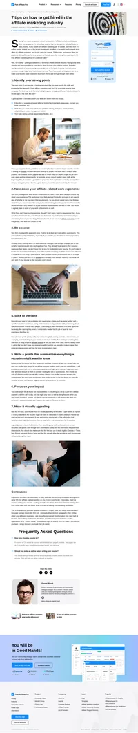 What skills and experience do you need to join a renowned affiliate network? Here are some tips, tricks, and best practices.