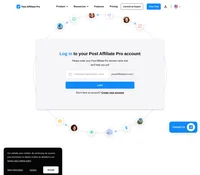 Log in to your Post Affiliate Pro account on this page. First, fill in the company name and proceed with a user name and password to log in successfully.