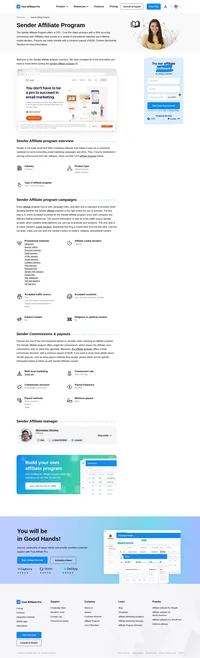 Learn about the Sender Affiliate Program's key details, campaign restrictions, rules, commissions, and more before you join.