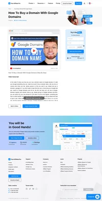 Learn how to effortlessly buy a domain with Google Domains in our step-by-step video. Discover the advantages of choosing a .com domain for better Google rankings and explore the benefits of privacy protection. Perfect for affiliate marketers looking to enhance their website's accessibility and boost business performance. Watch now to streamline your domain purchasing process!