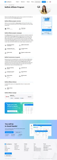 Learn about the Neflink Affiliate Program's key details, campaign restrictions, rules, commissions, and more before you join.
