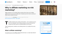 Affiliate marketing consists of a referral arrangement where the affiliate marketer shares a special link to a product. Find out more in the article.