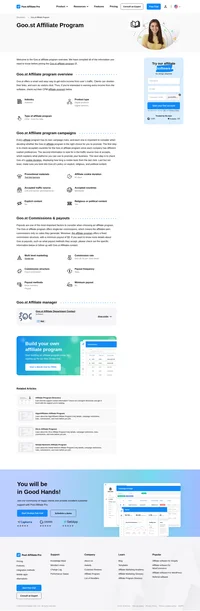 Learn about the Goo.st Affiliate Program's key details, campaign restrictions, rules, commissions, and more before you join.