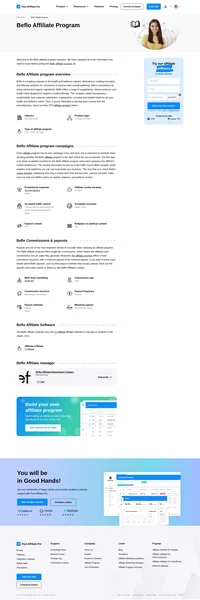 Learn about the Beflo Affiliate Program's key details, campaign restrictions, rules, commissions, and more before you join.