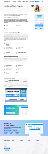 Learn about the HostGator Affiliate Program's key details, campaign restrictions, rules, commissions, and more before you join.