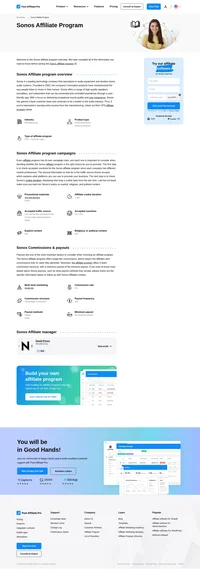 Learn about the SONOS Affiliate Program's key details, campaign restrictions, rules, commissions, and more before you join.